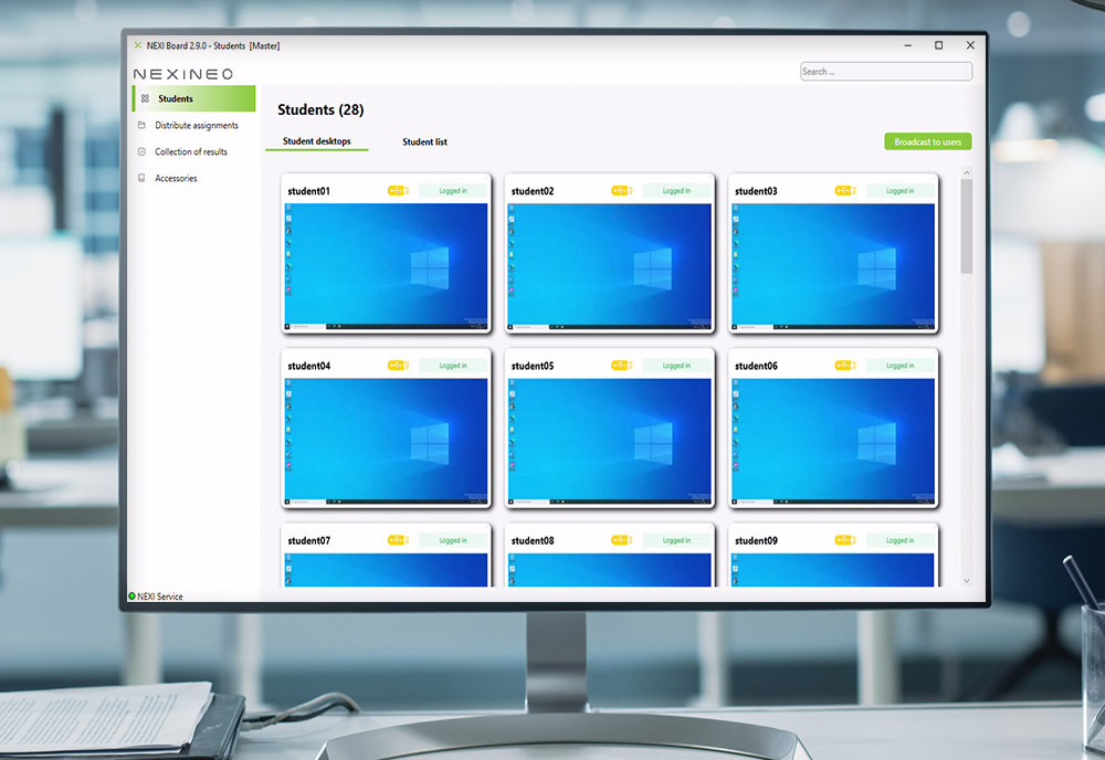 NEXI Board management console